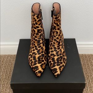 J.Crew Pointed-Toe Sadie Boots in Calf Hair